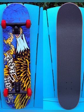 ANTIHERO Skateboards - Complete Mini Skateboard 7.5” x 31.5” Thunder 145 Trucks